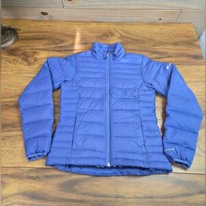 Columbia Mist Falls 590 TurboDown Lightweight Full Zip Omni Heat Jacket Bluebell